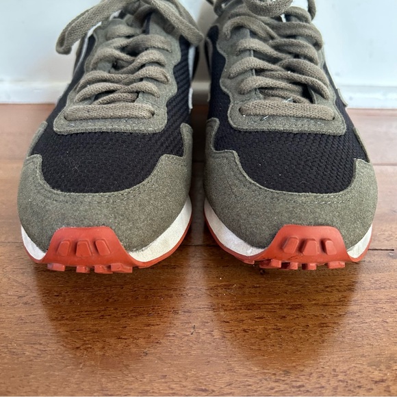 Veja Black and Olive Sneakers - Picture 8 of 12